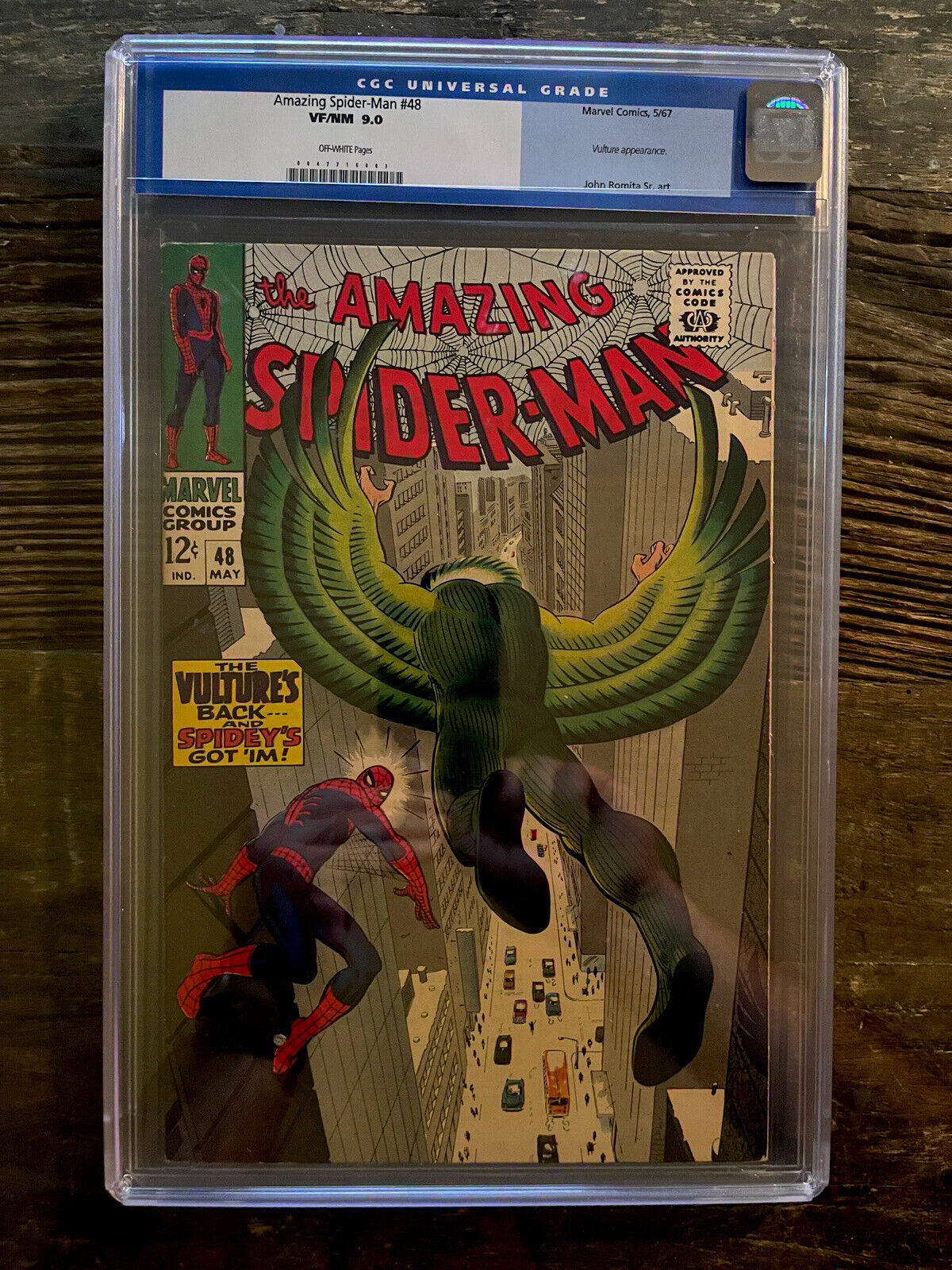 Amazing Spider-Man #48 CGC 9.0 - Vulture Apperance