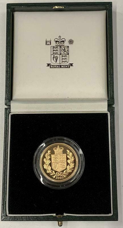 2002 Golden Jubilee 2 Pounds Double Sovereign NGC PF69 Ultra Cameo