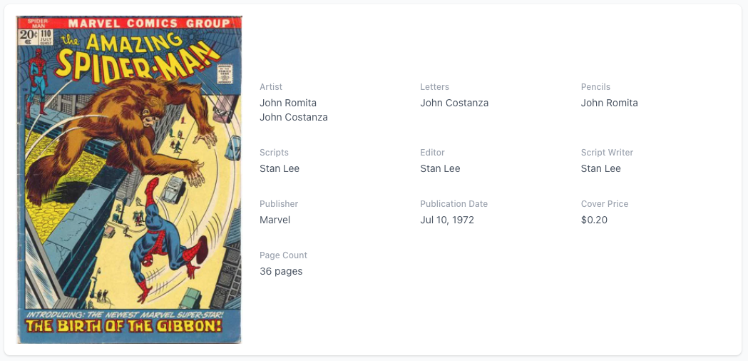 White Pages! Amazing Spider-Man #110 CGC 9.2 - 1st Appearance Gibbon