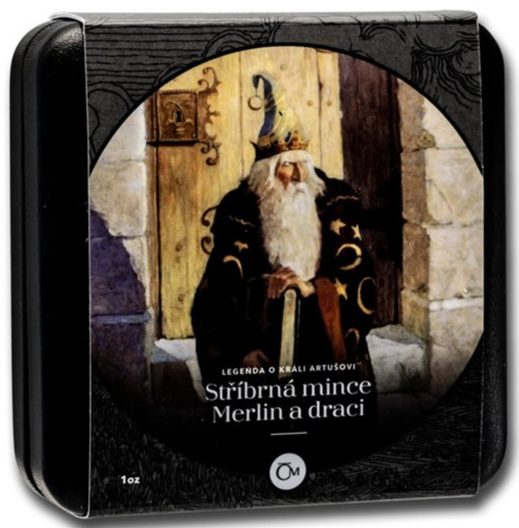 2021 Niue 1 oz Silver The Legend of King Arthur *COMPLETE SET & TIN