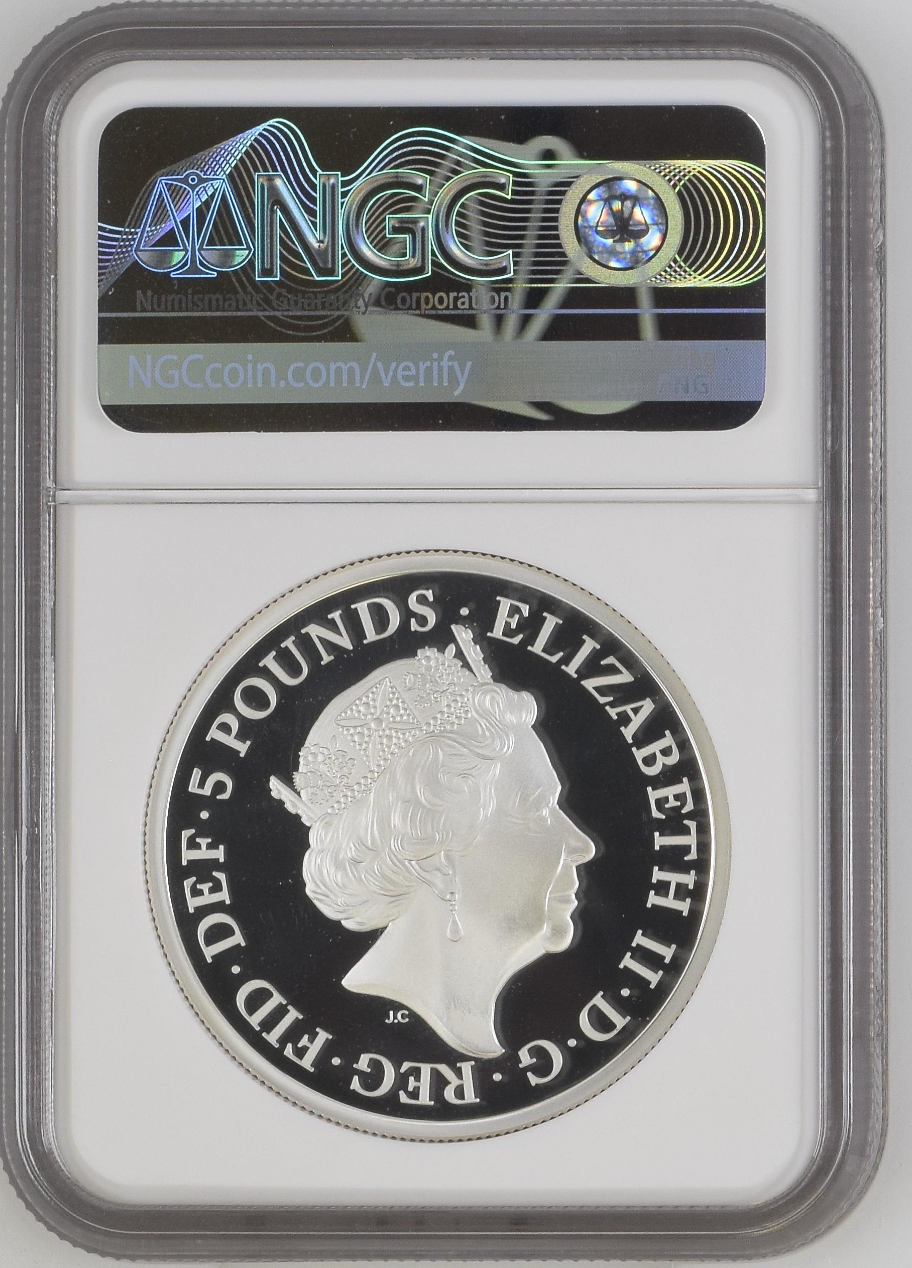 The Britannia 2022 2oz Silver Proof Coin NGC PF70 UC First Release