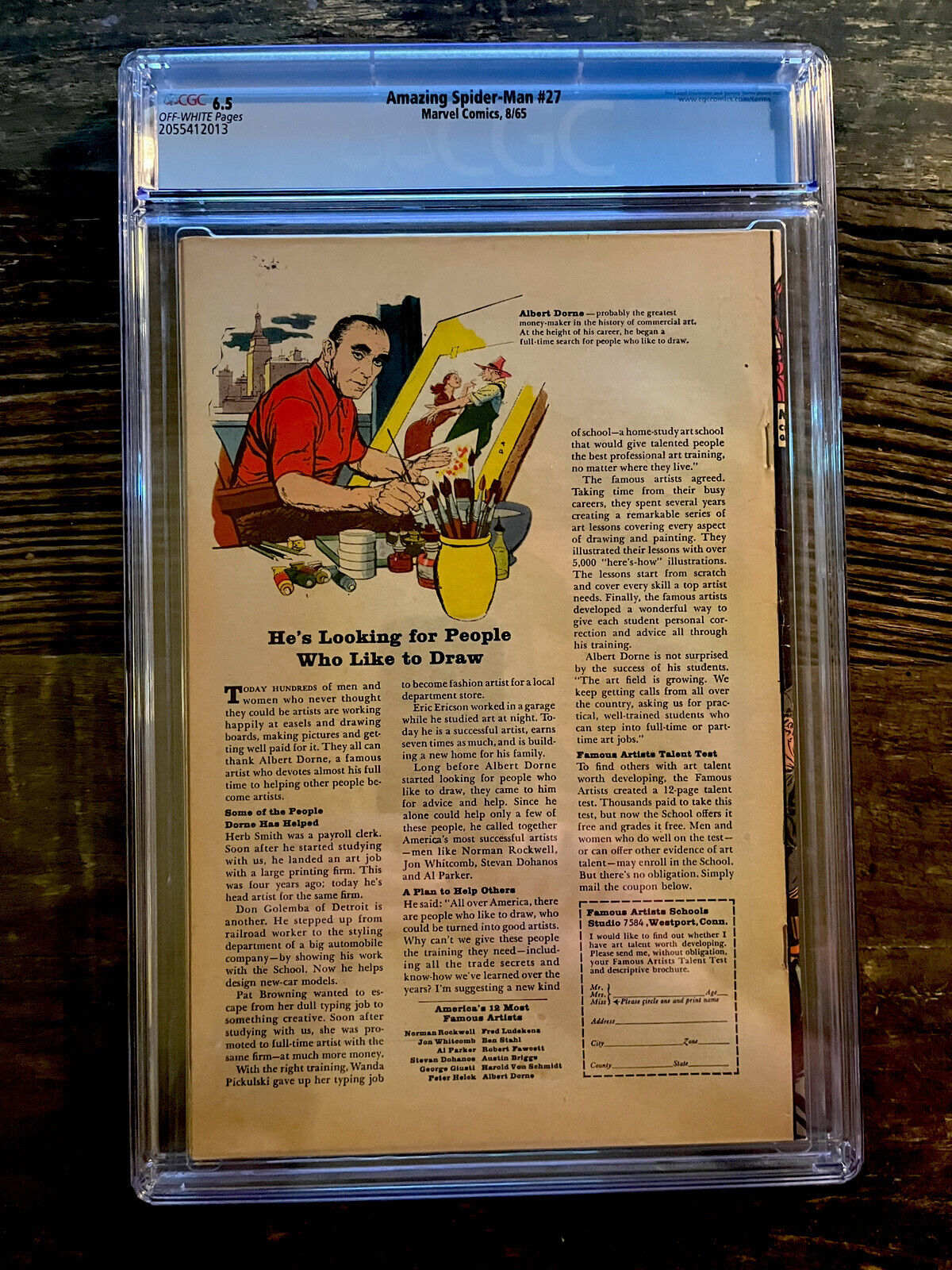 Amazing Spider-Man #27 CGC 6.5 - Green Goblin Apperance