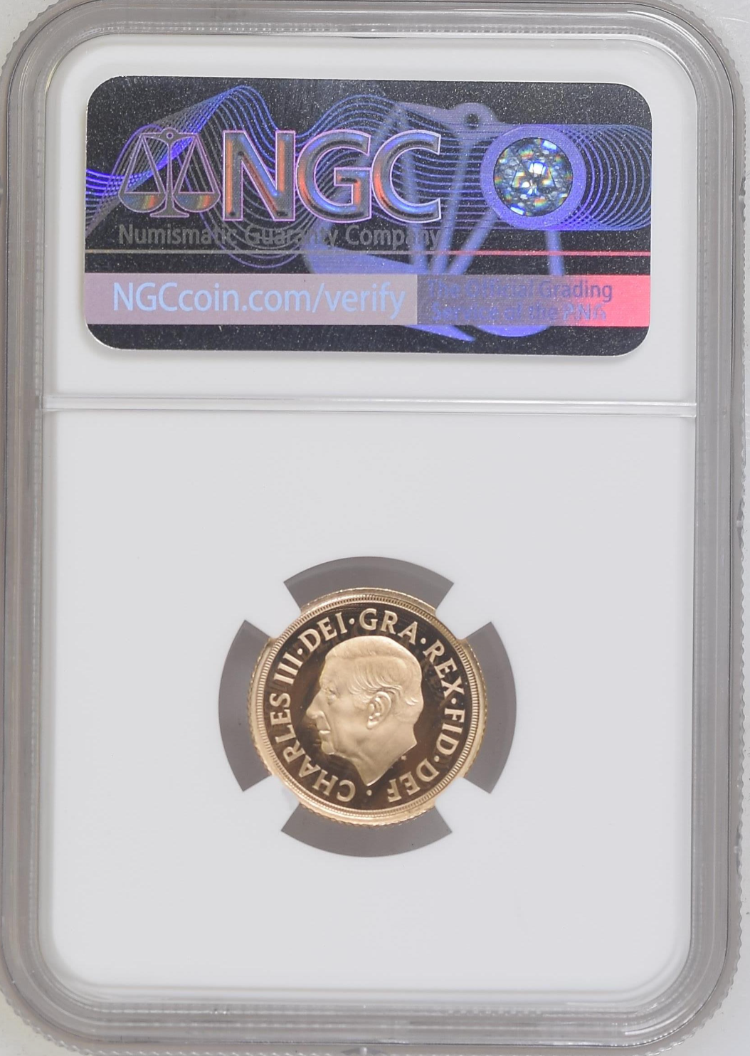 Queen’s Jubilee Memorial Half Sovereign 2022 Gold Proof - NGC PF70 First Release