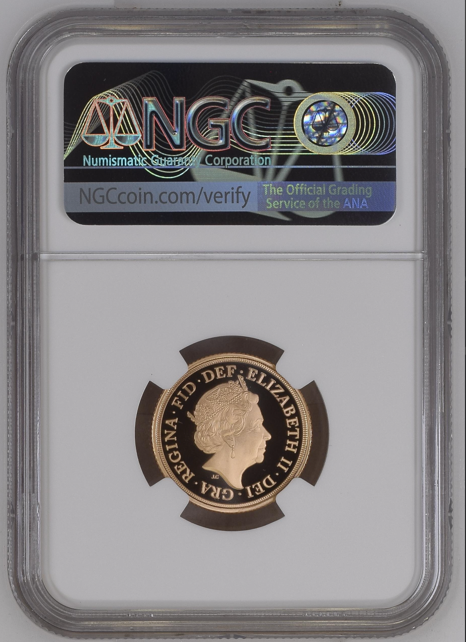 Queen’s Platinum Jubilee Sovereign 2022 Gold Proof Coin - NGC PF70 First Release