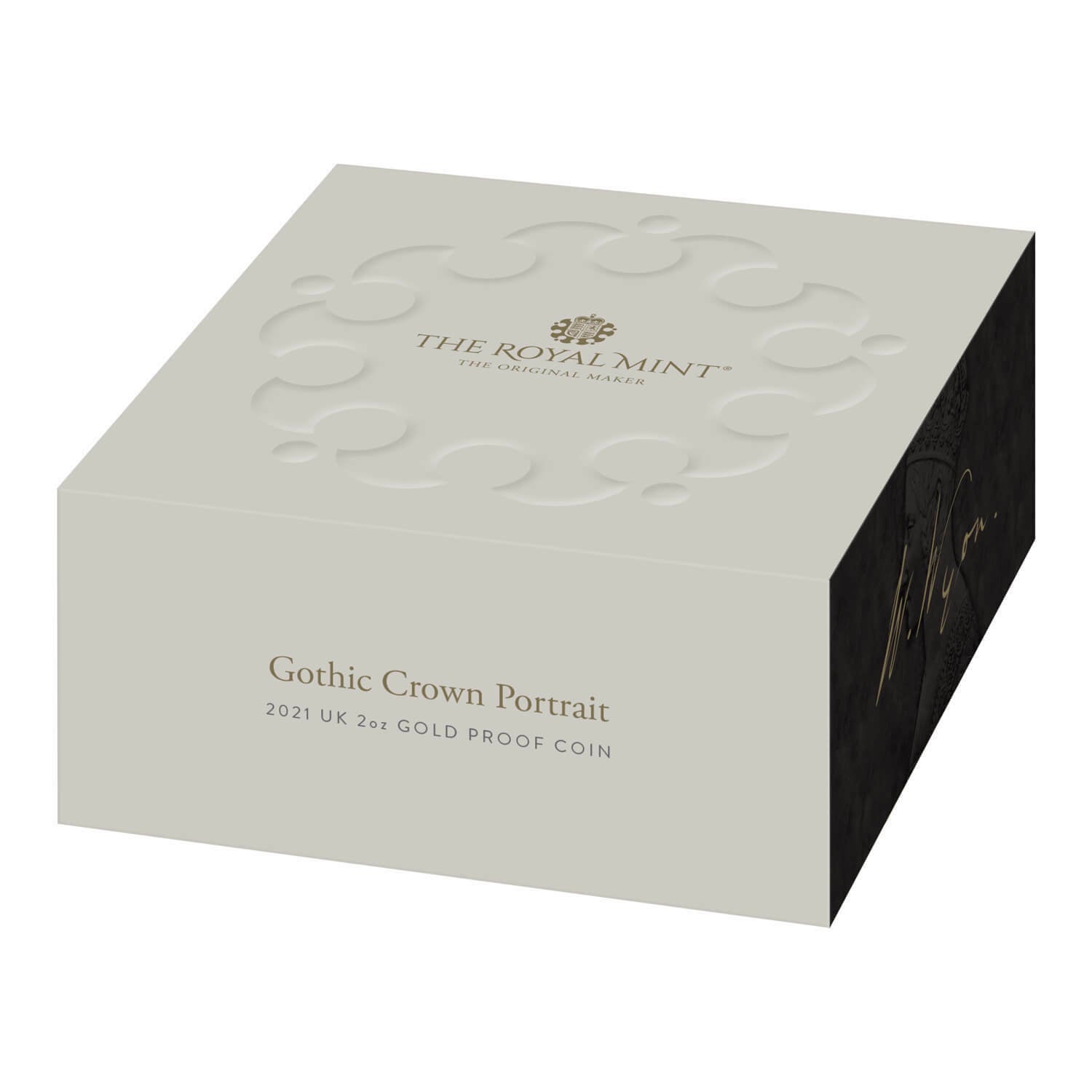 2021 Gothic Crown Plain Edge Proof Set - 2x 2 oz Gold NGC PF70