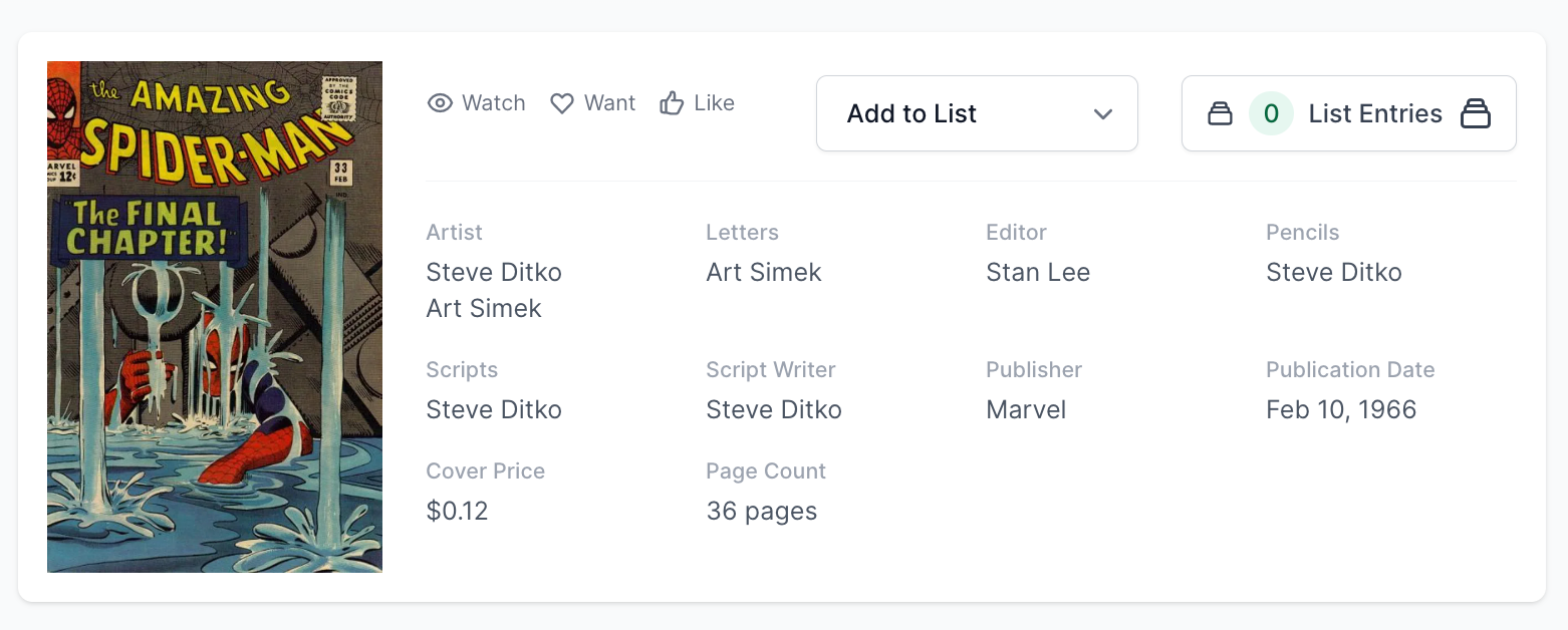 Rare White Pages! Amazing Spider-Man #33 CGC 7.5 - Dr. Curt Connors Appearance