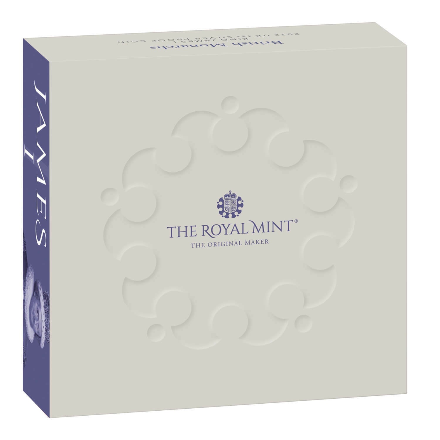 British Monarchs King James I 2022 UK 1oz Silver Proof Coin