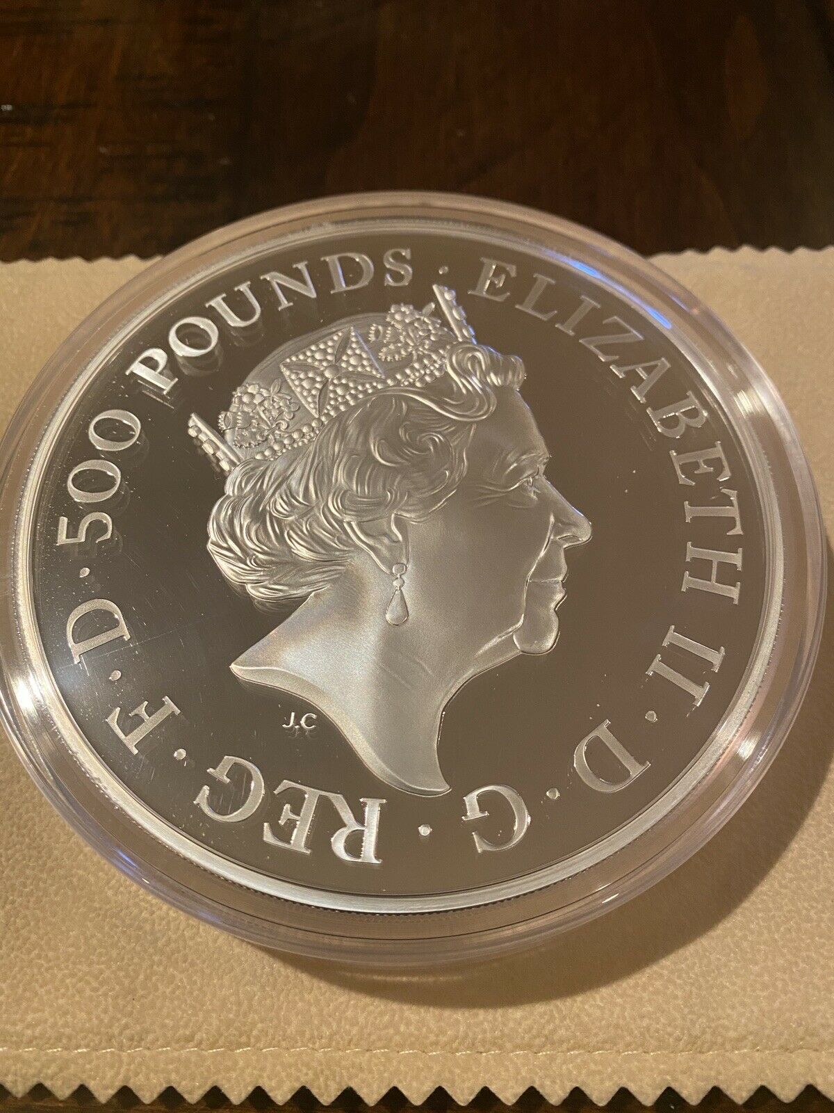 First Strike Serial #3! Britannia 2021 UK Premium Exclusive Silver Kilo Coin