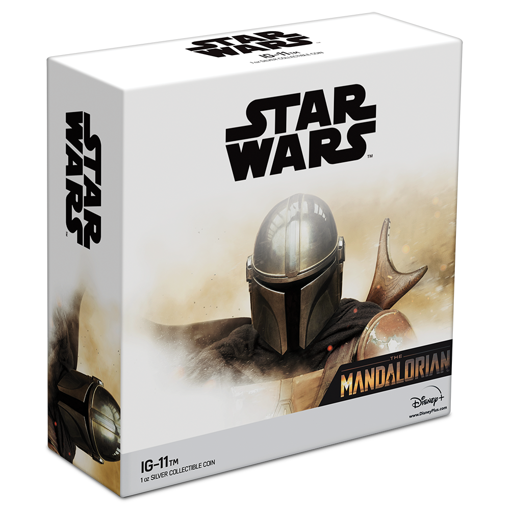 The Mandalorian - IG-11 1oz Silver Coin