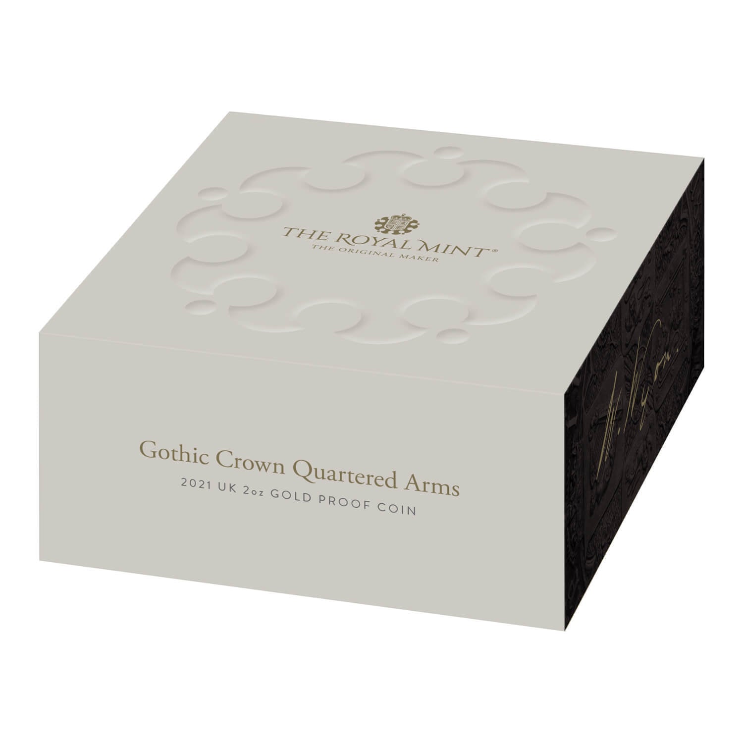 2021 Gothic Crown Plain Edge Proof Set - 2x 2 oz Gold NGC PF70