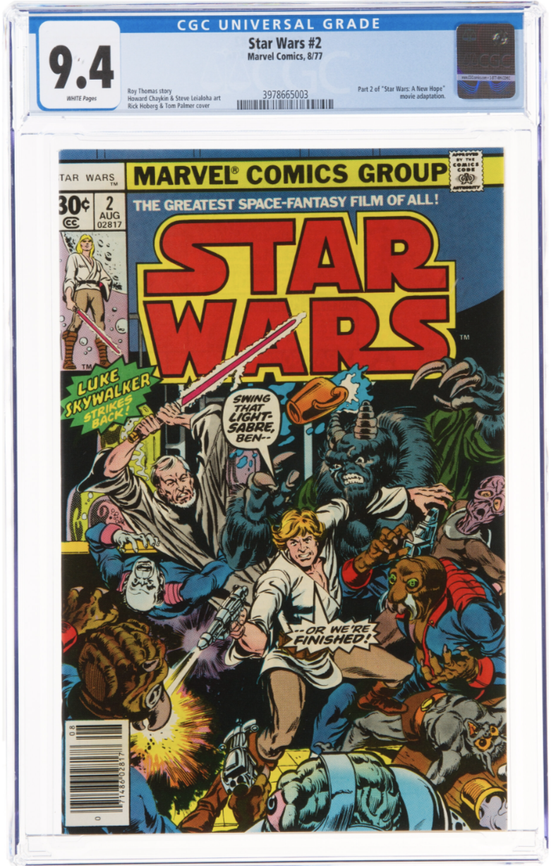 White Pages! Star Wars #2 CGC 9.4 WP - 1st Appearance Obi-Wan Kenobi