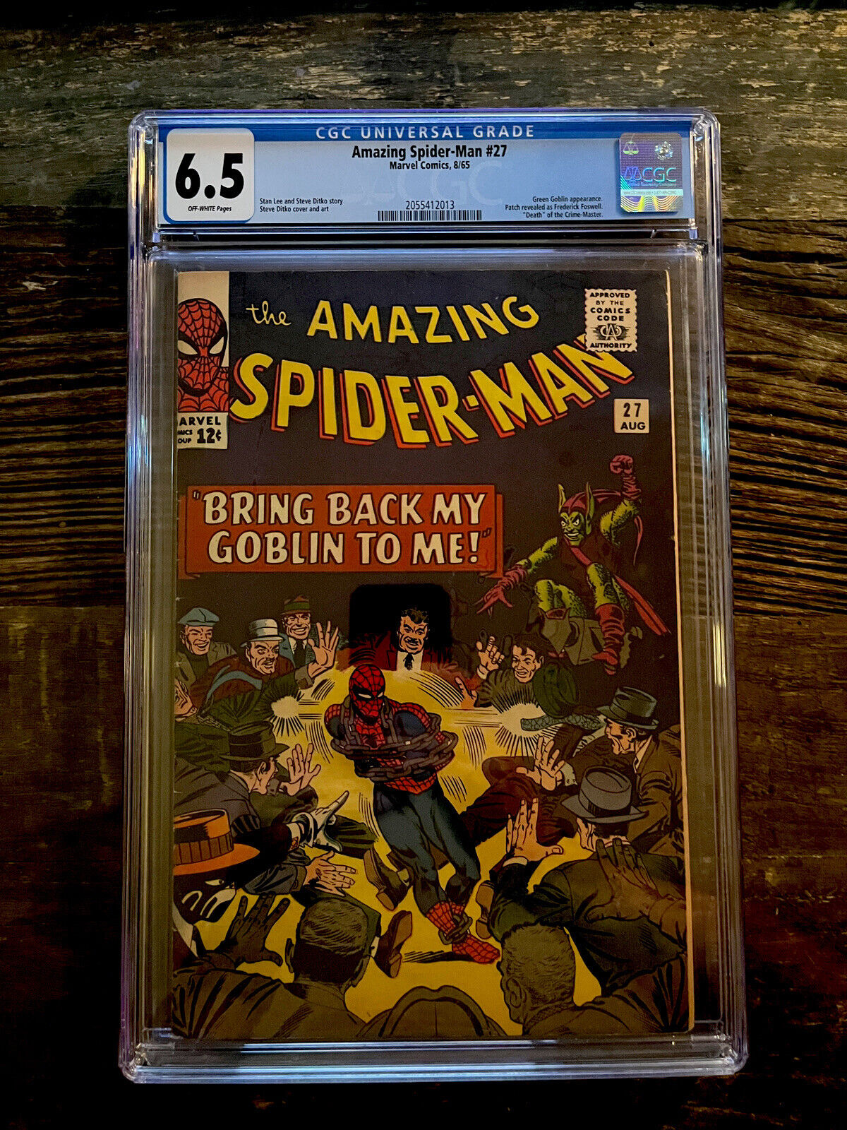 Amazing Spider-Man #27 CGC 6.5 - Green Goblin Apperance