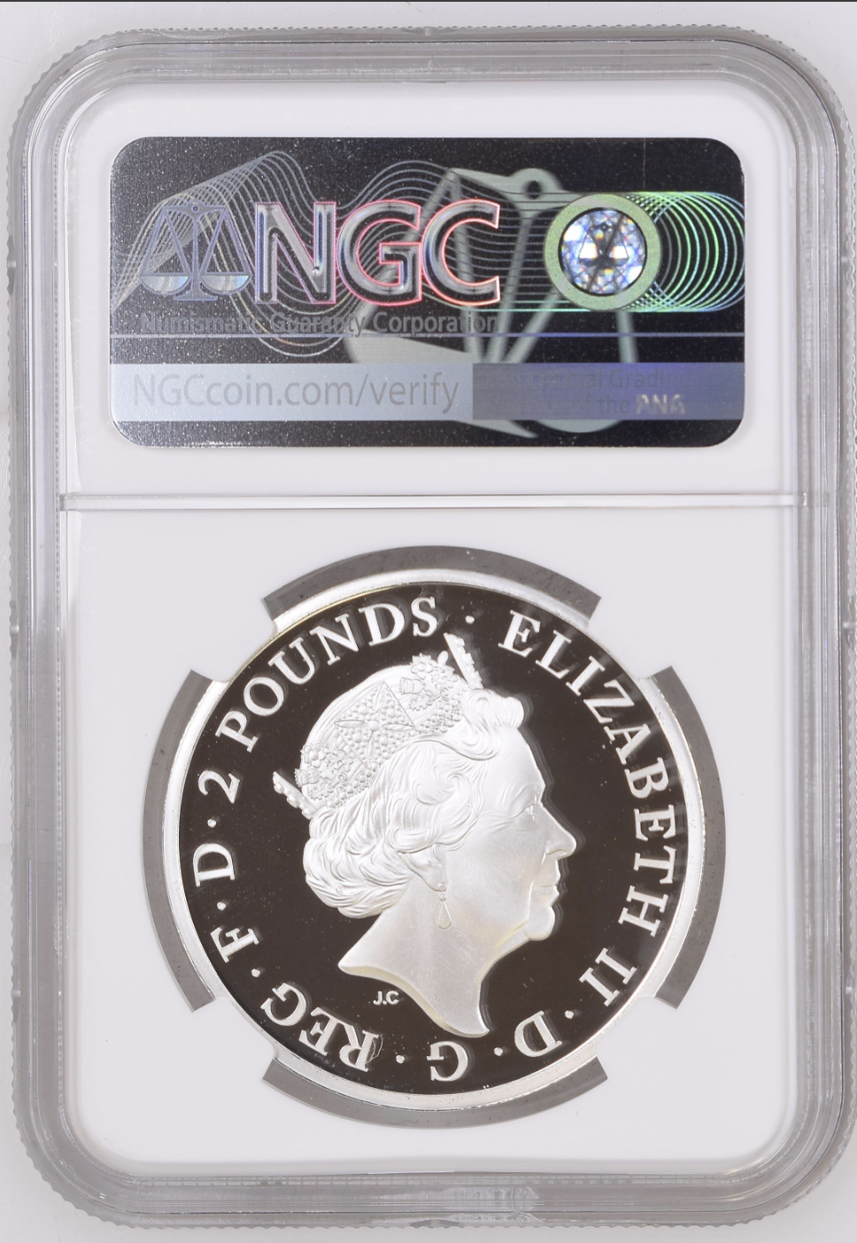 Royal Tudor Beasts Lion of England 2022 1oz Silver Proof NGC PF70 First Release