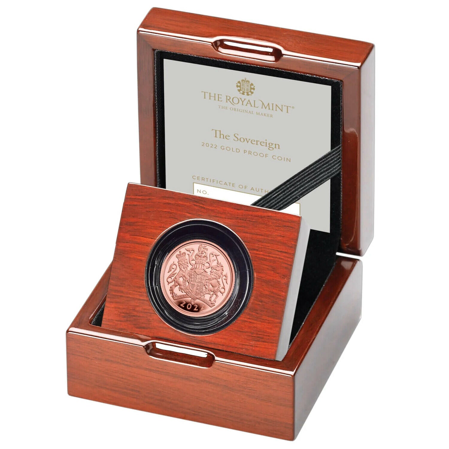 In Stock! 2022 Royal Mint Platinum Jubilee Gold Proof Sovereign, Sold Out @ Mint
