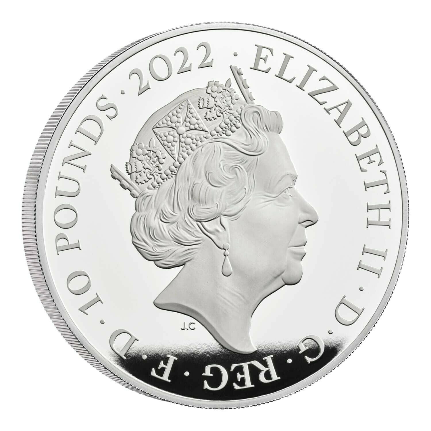 British Monarchs King Henry VII 2022 UK 5 oz Silver Proof Coin