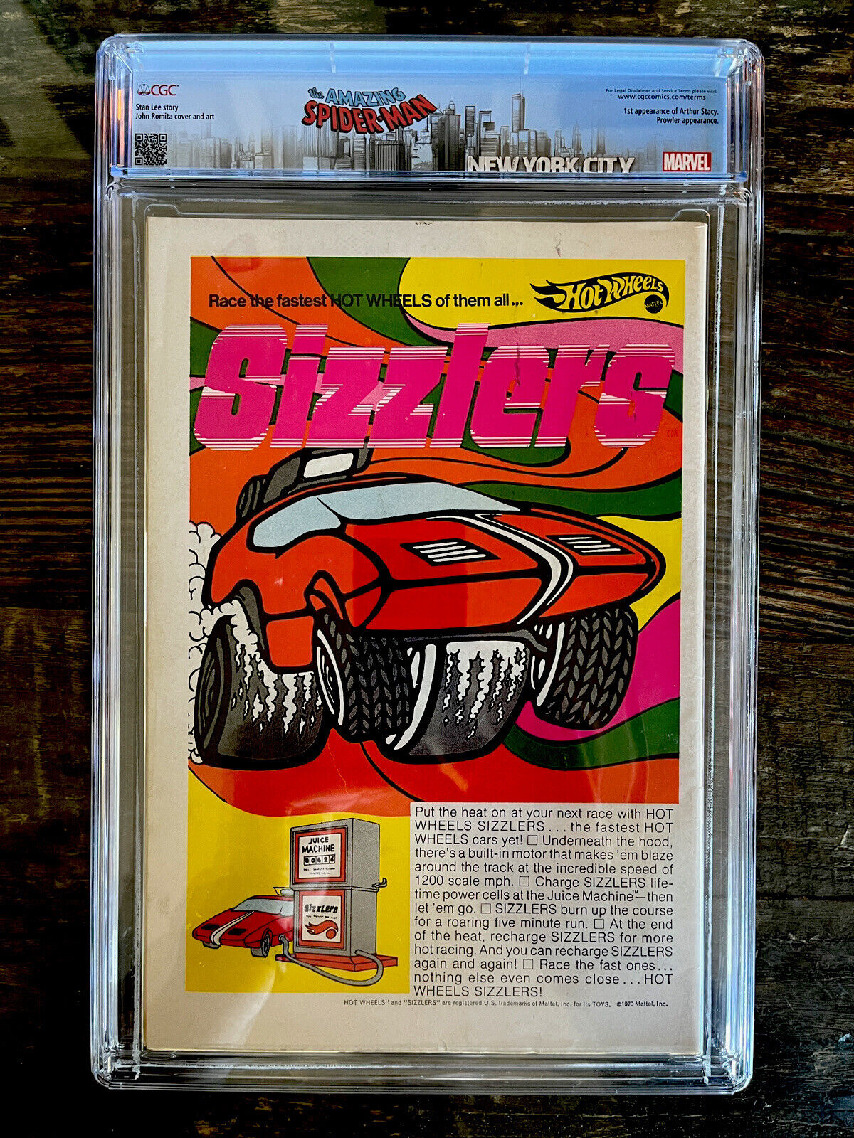 Amazing Spider-Man #93 CGC 5.5 - NYC Label - Prowler