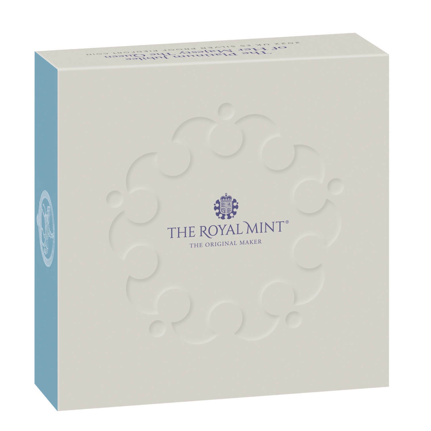 The Platinum Jubilee of Her Majesty The Queen 2022 UK £5 Silver Proof Piedfort