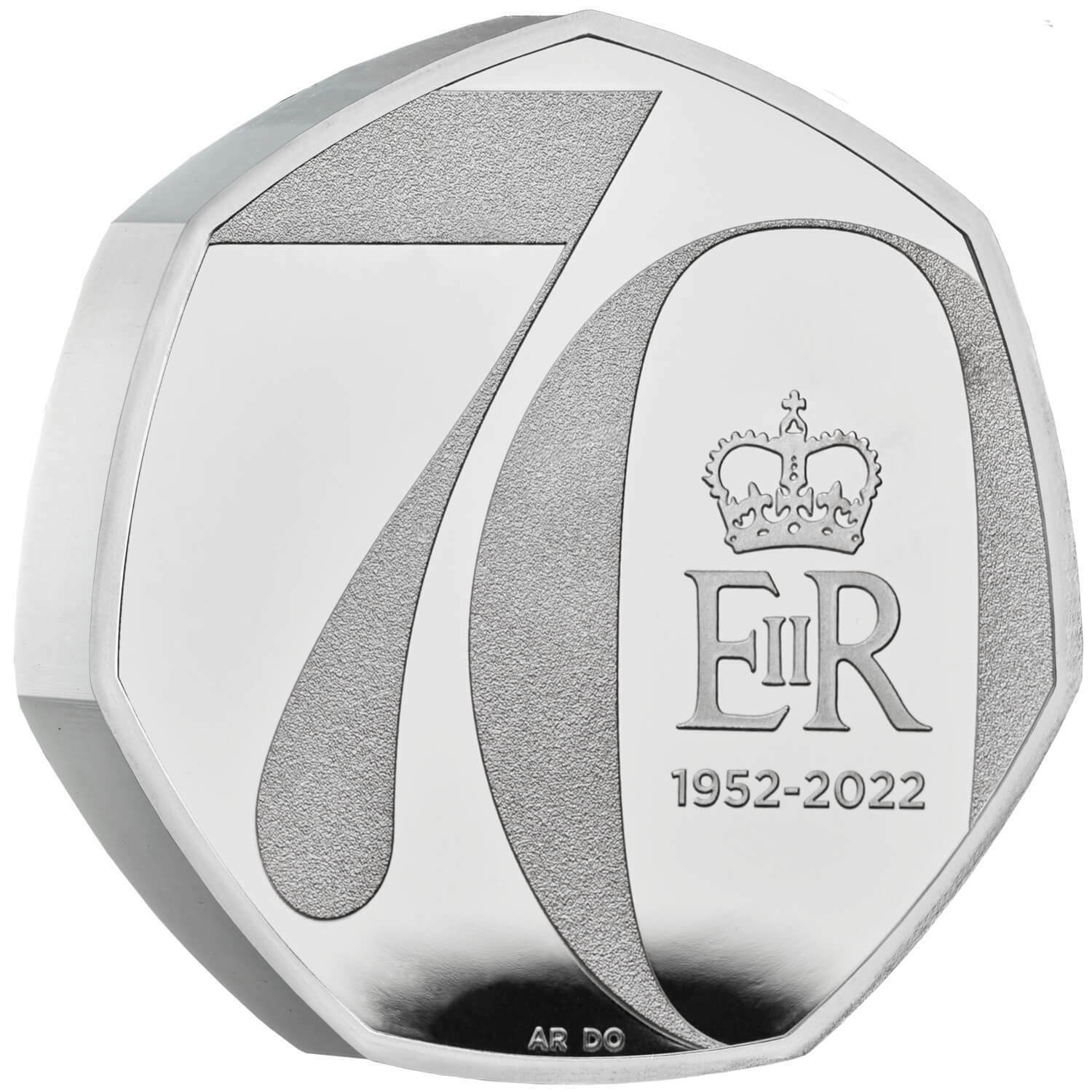 The 2022 Jubilee United Kingdom Silver Proof Piedfort Commemorative Coin Set