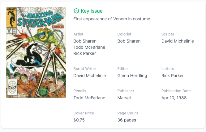 White Pages! Amazing Spider-Man #299 CGC 9.6  Venom Cameo, Chance appearance