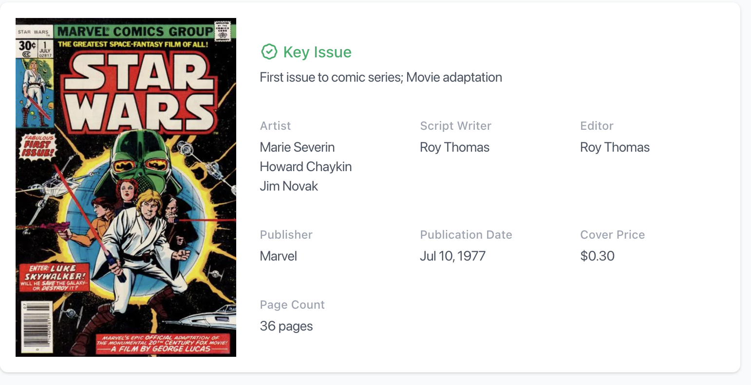 Star Wars #1 CGC 9.2 White Pages - Start to original Star Wars Story