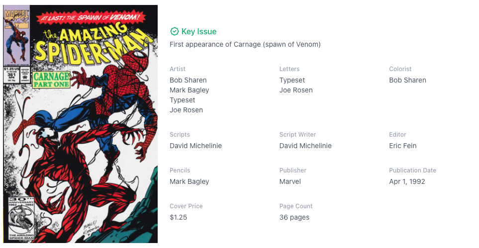 White Pages! Amazing Spider-Man #361 CGC 9.8 - 1st Full Appearance of Carnage