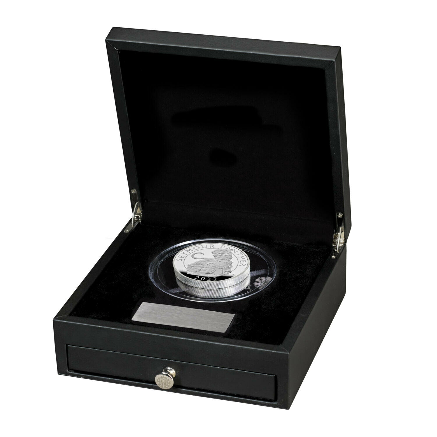 In Stock! - 2022 Great Britain Royal Tudor Beasts Seymour Panther 10 oz Silver