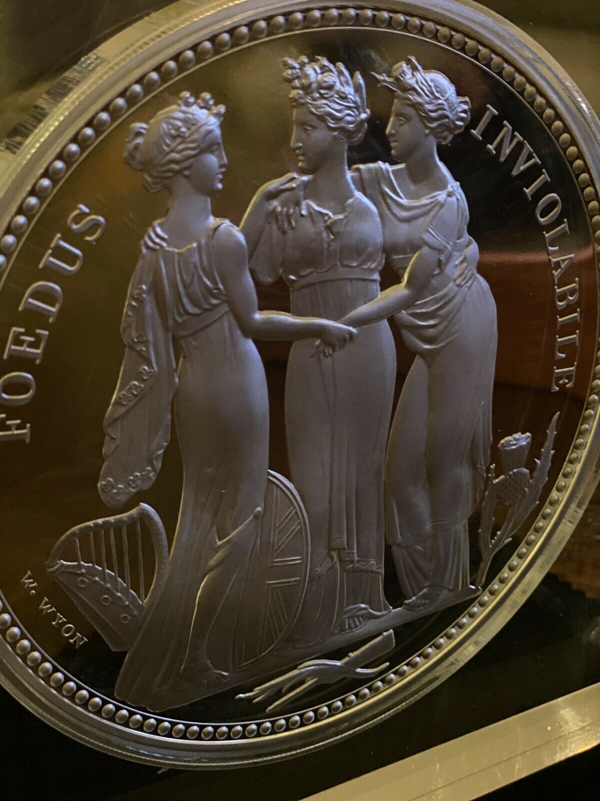 2020 2 Kg The Great Engravers Collection - Three Graces .999 Silver