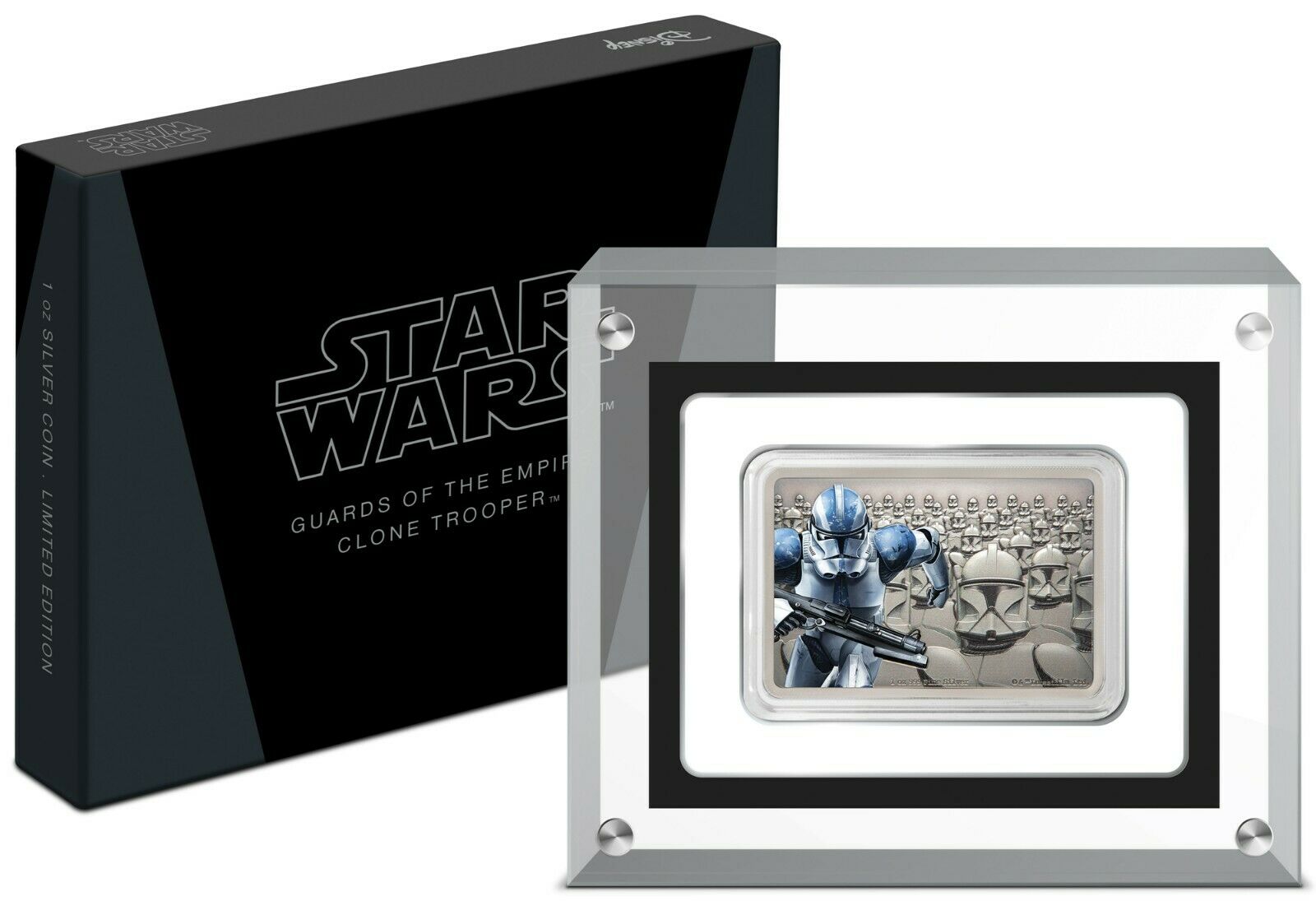 Star Wars: Guards Of The Empire - Clone Trooper 1oz Silver Coin