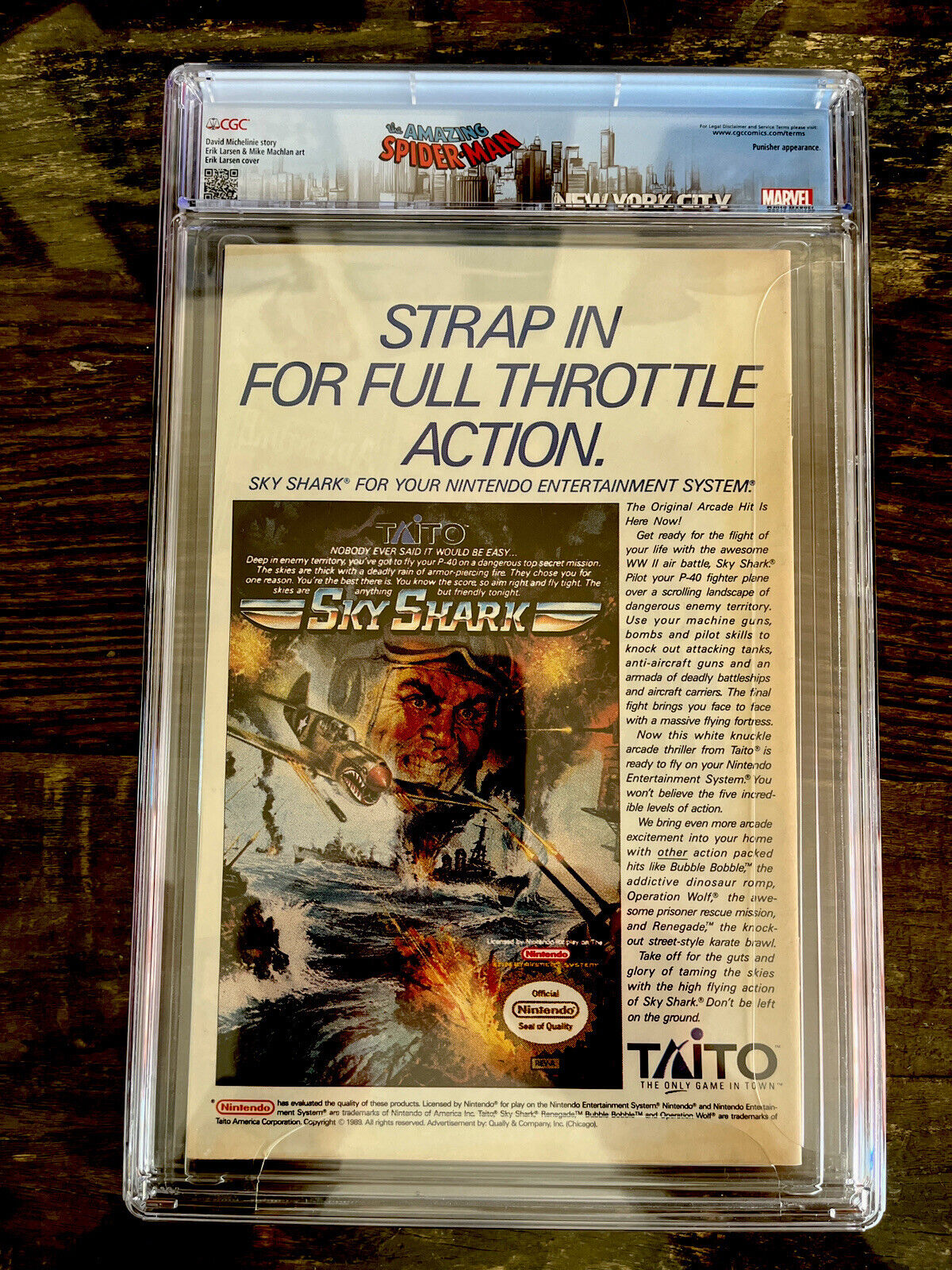 Custom Spider-Man Label - Amazing Spider-Man #330 CGC 7.5 - Punisher Appearance