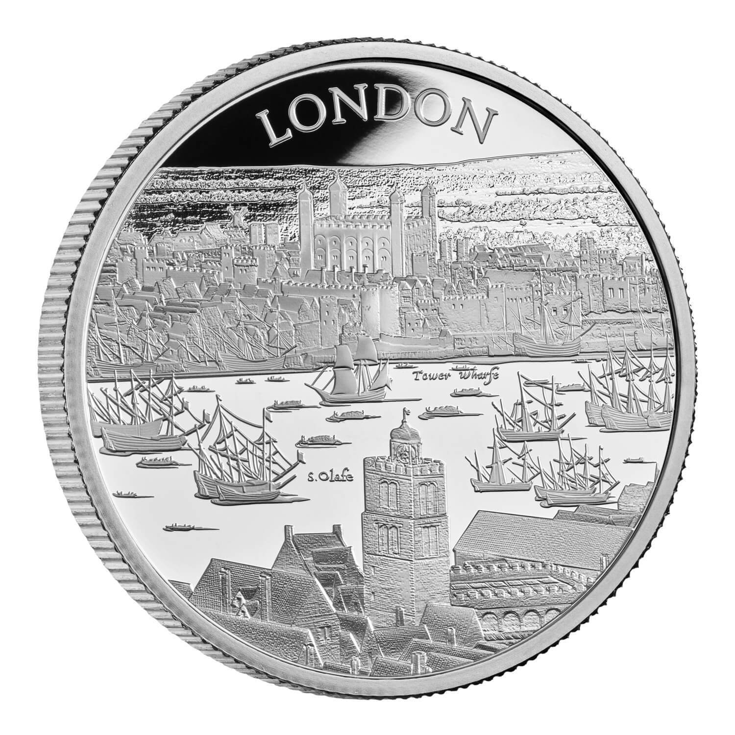 City Views London 2022 UK 1oz Silver Proof Coin