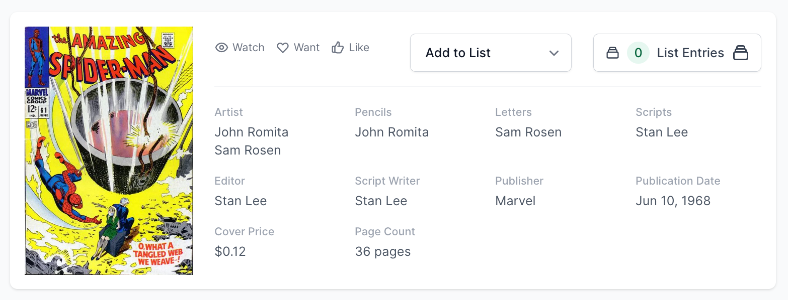 Amazing Spider-Man #61 CGC 3.5 - 1st Gwen Stacy Cover, Kingping