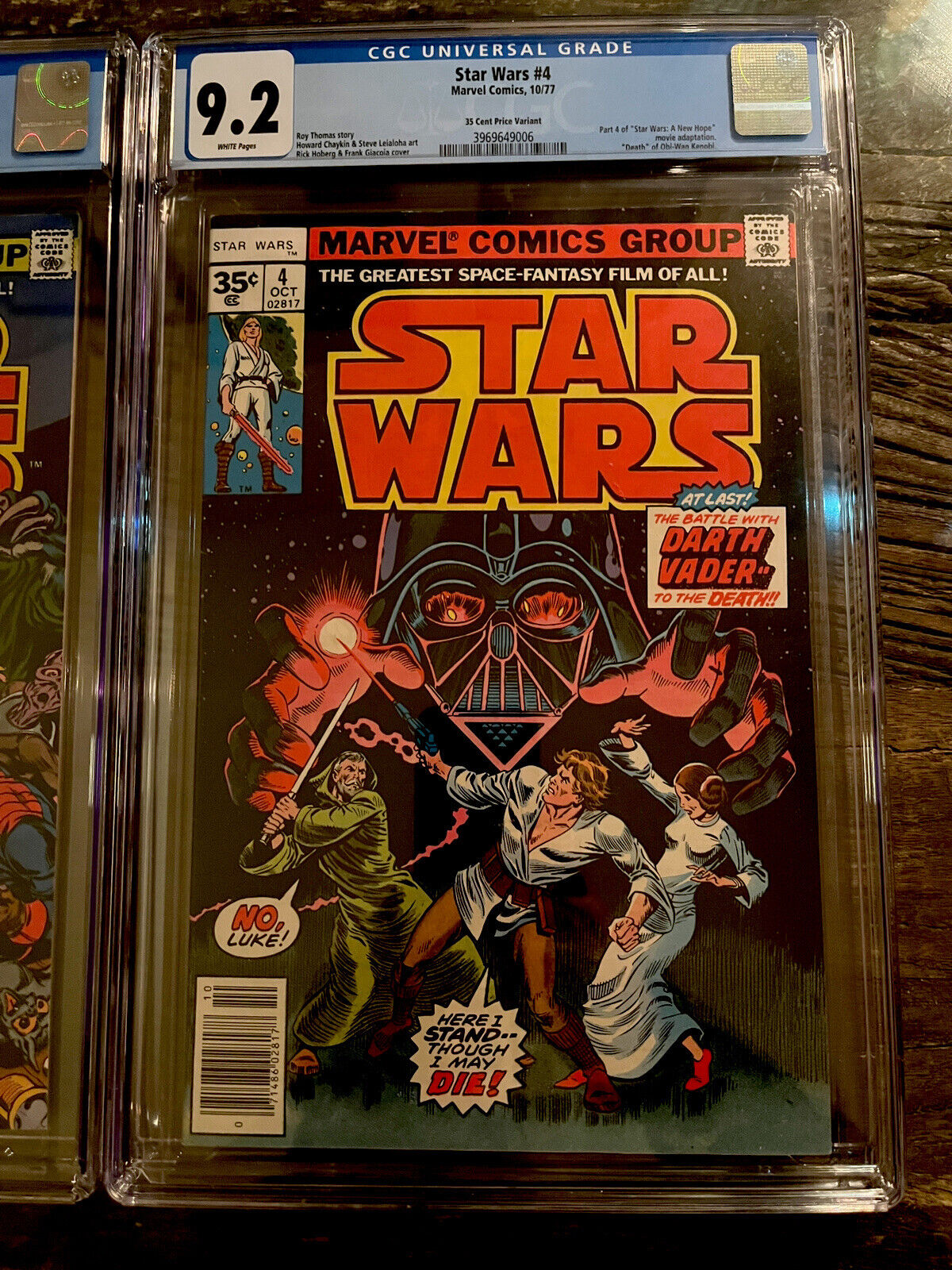 Rare 35 Cent Variant Set!!! Star Wars #1 (8.5), #2 (9.0), #4 (6.5) (9.2)
