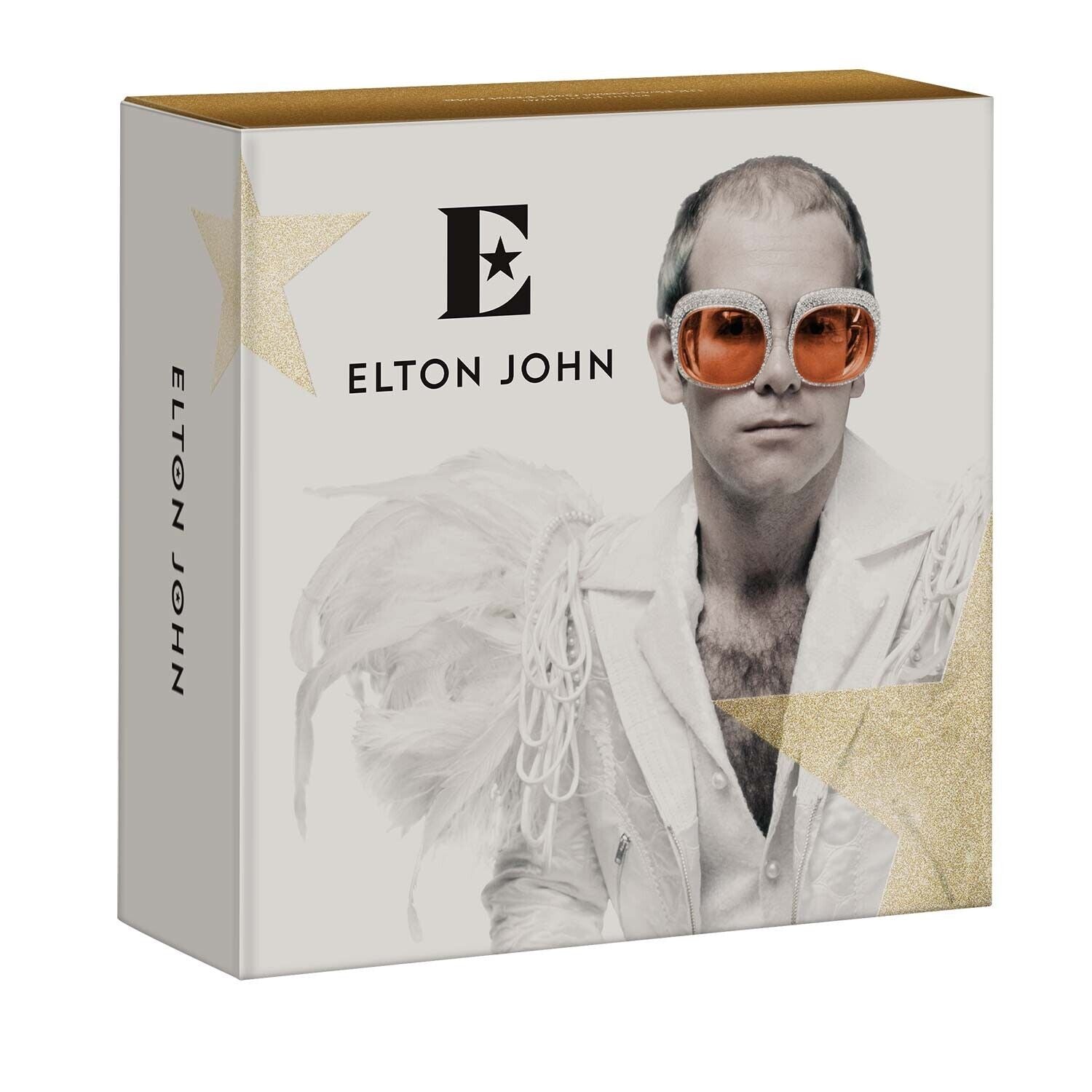 Elton John 2020 UK Half Ounce Silver Proof Coin