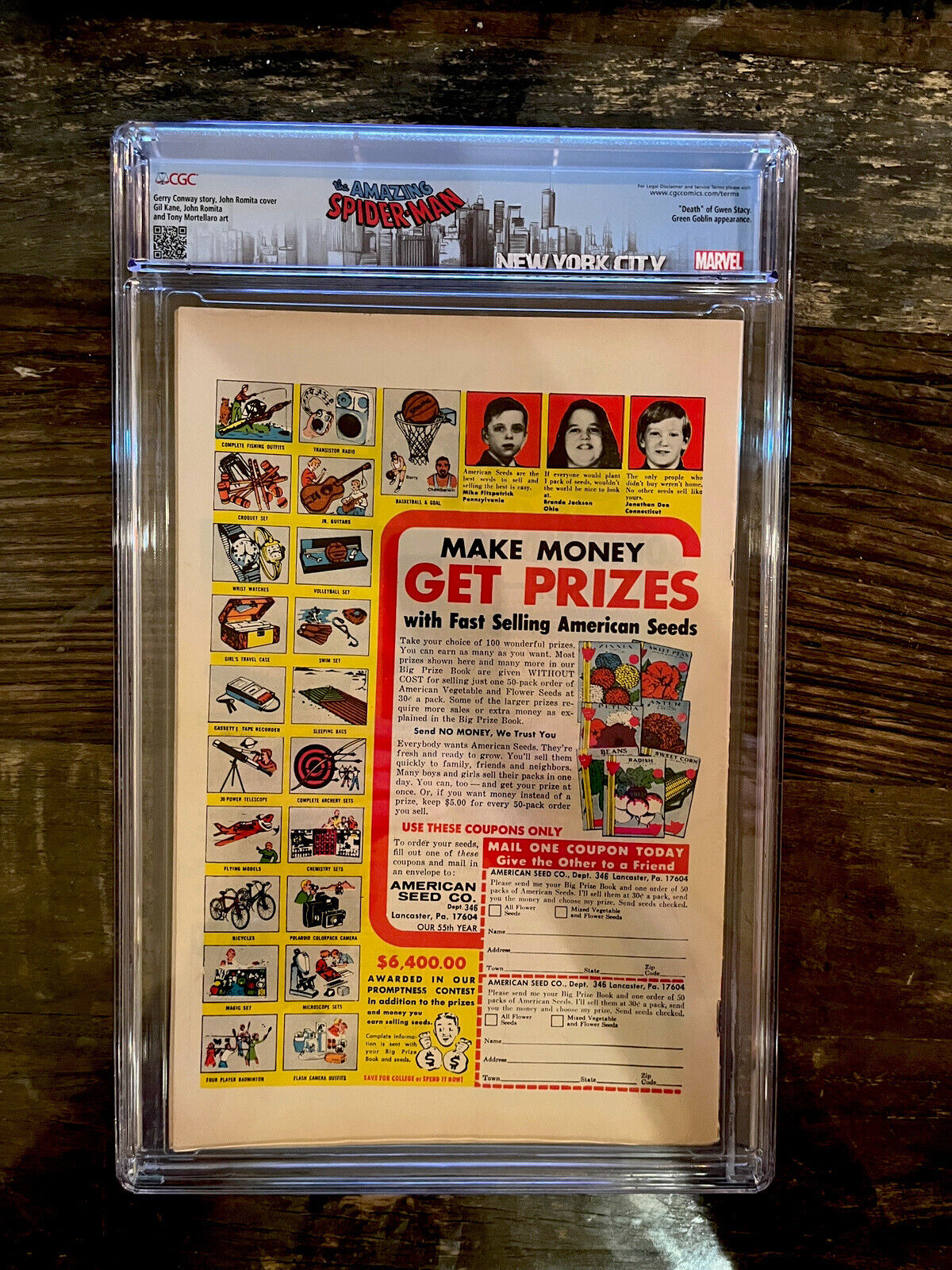 Amazing Spider-Man #121 CGC 5.5 - Death of Gwen Stacy