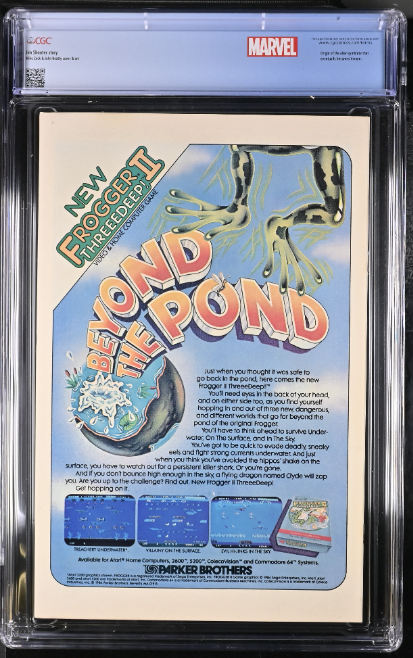 White Pages Newsstand! Marvel Secret Wars #8 CGC 9.8 - Custom Label