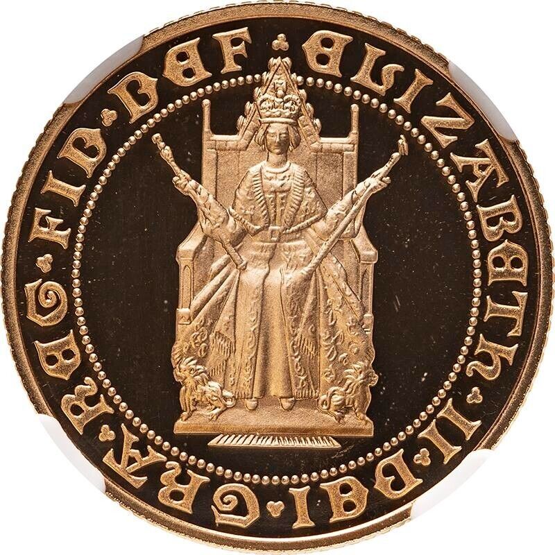 1989 Gold Sovereign 500th Anniversary Proof NGC PF 70 ULTRA CAMEO