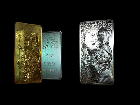 Una & the Lion 1 oz Gold Bar Minted