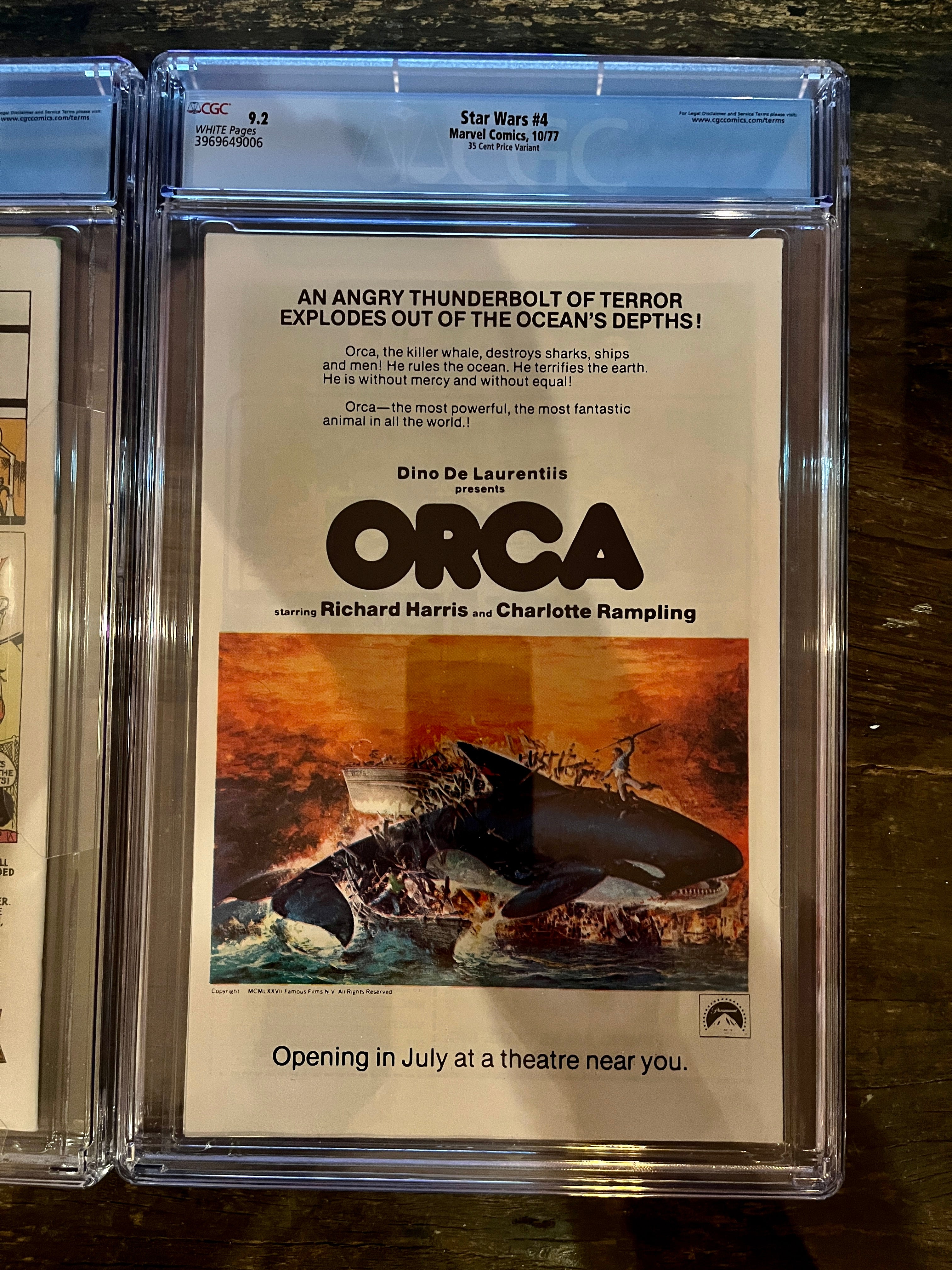 Star Wars High Grade Rare CGC 35 Cent Variants !!!  #1 , #2, #4