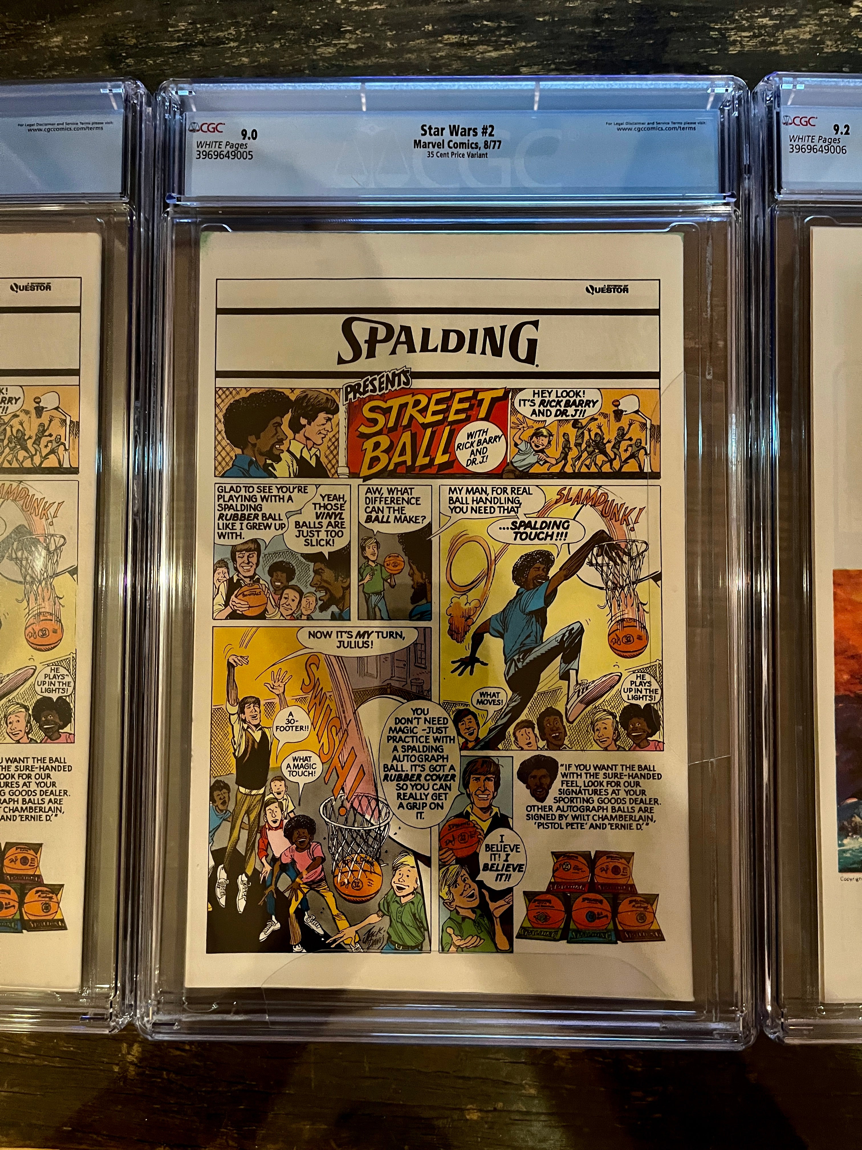 Star Wars High Grade Rare CGC 35 Cent Variants !!!  #1 , #2, #4