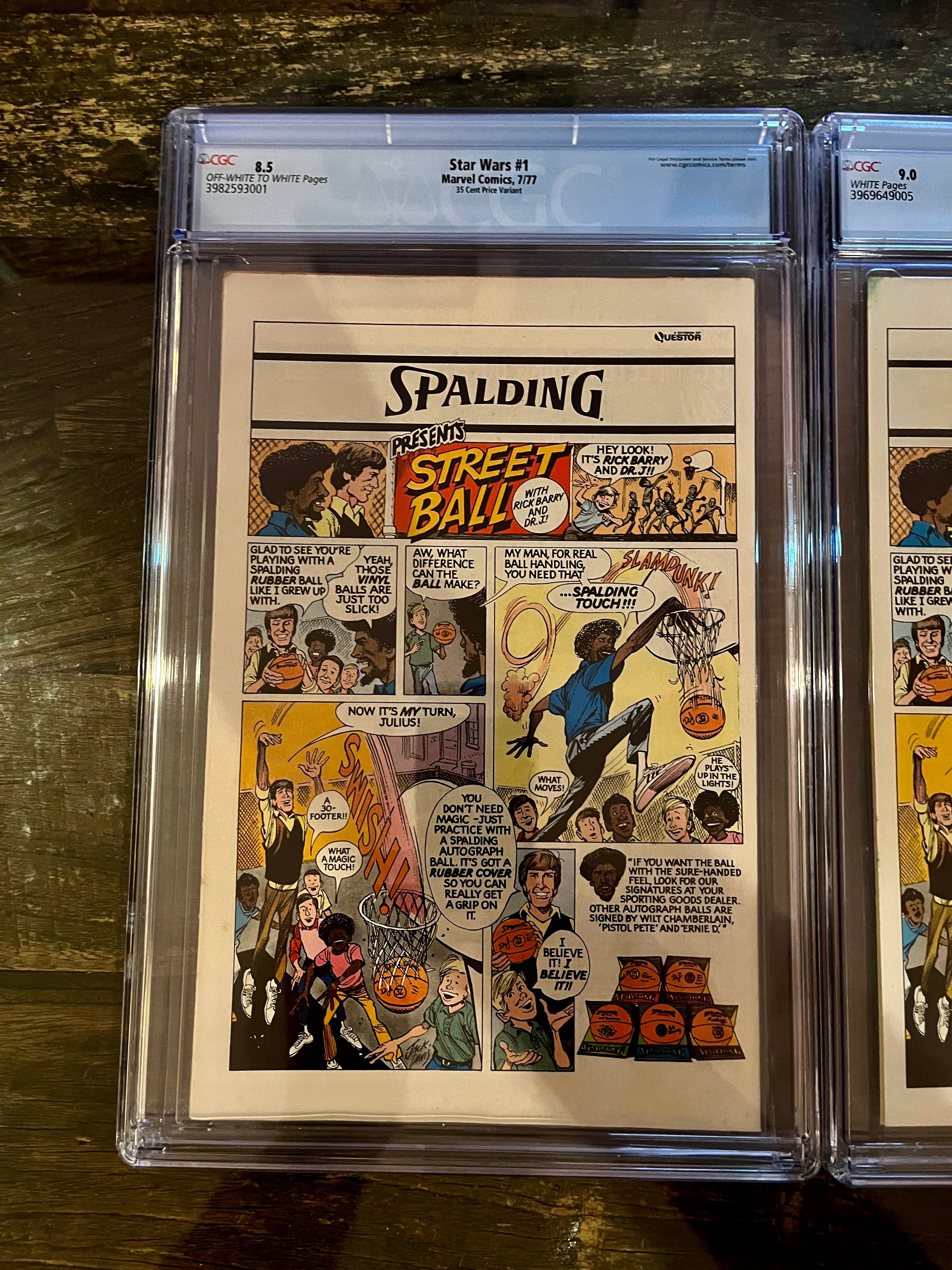 Star Wars High Grade Rare CGC 35 Cent Variants !!!  #1 , #2, #4