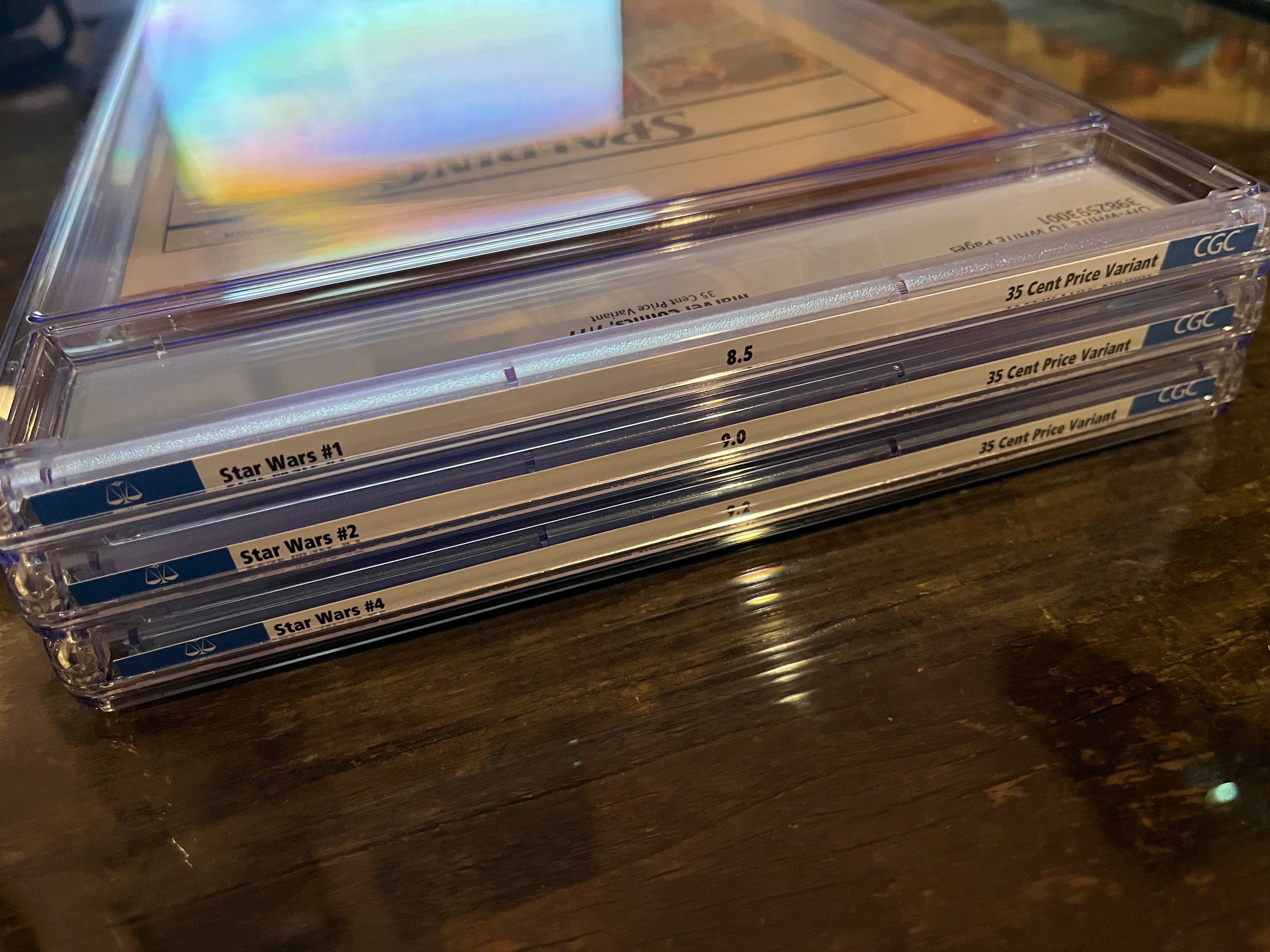 Star Wars High Grade Rare CGC 35 Cent Variants !!!  #1 , #2, #4