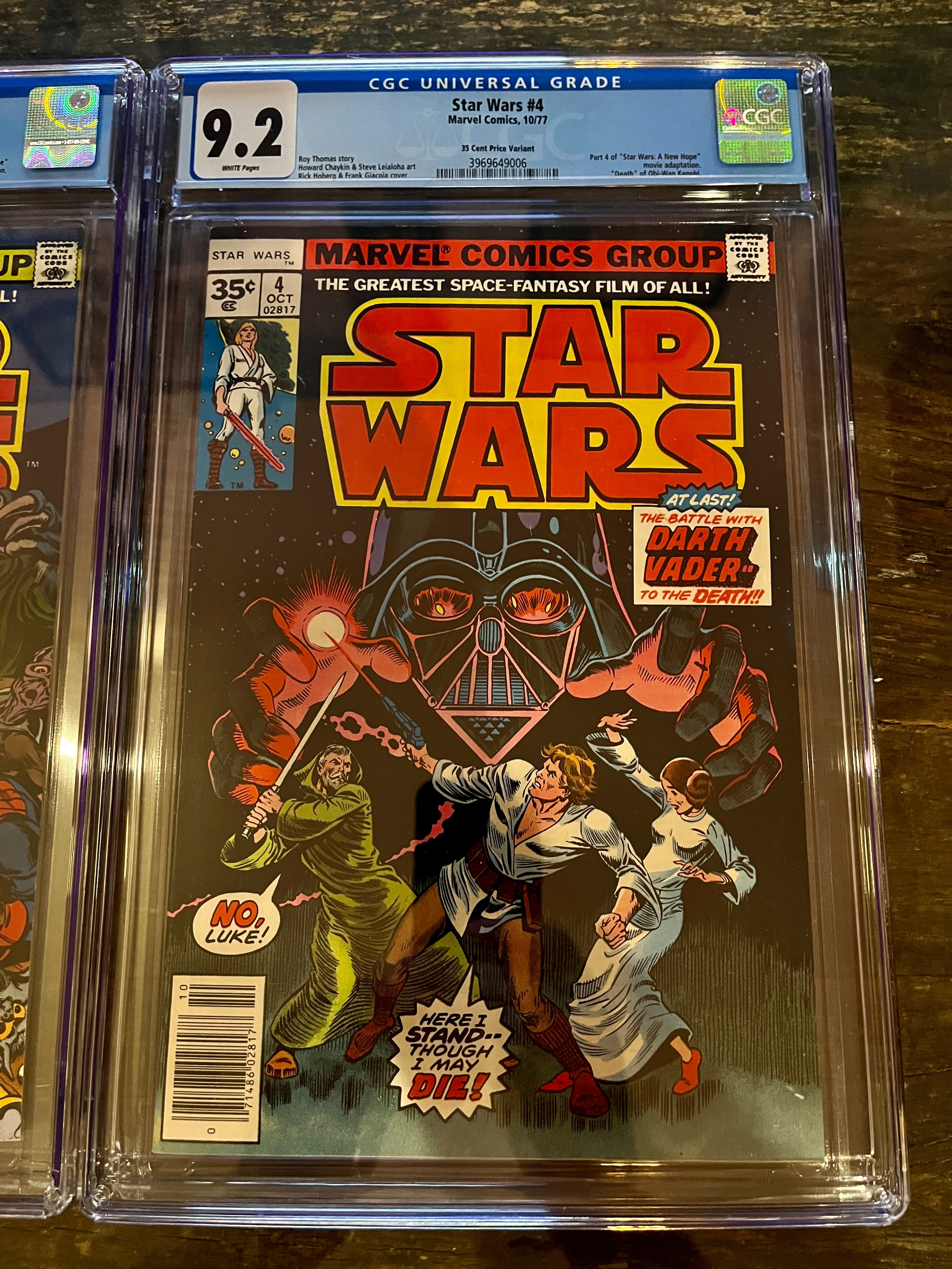 Star Wars High Grade Rare CGC 35 Cent Variants !!!  #1 , #2, #4
